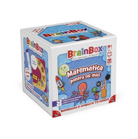 Jocuri de societate pentru copii - BrainBox Matematica pentru cei mici - Joc Educativ pentru Copii