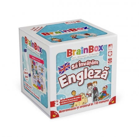 Jocuri de societate pentru copii - BrainBox Sa invatam Engleza - Joc Educativ pentru Copii