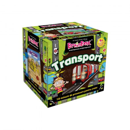 BrainBox - BrainBox Transport - Joc Educativ pentru Copii