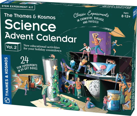 Jucarii si jocuri educative STEM - Calendar Advent - 24 de experimente stiintifice Vol. 2