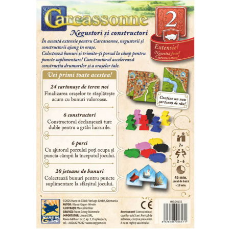 Carcassonne - Extensia 2: Negustori si constructori (RO) [1]