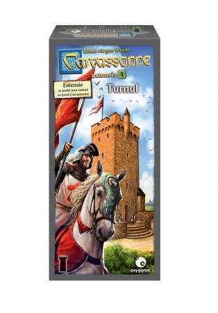Jocuri de societate pentru familie - Carcassonne - Extensia 4: Turnul (RO)
