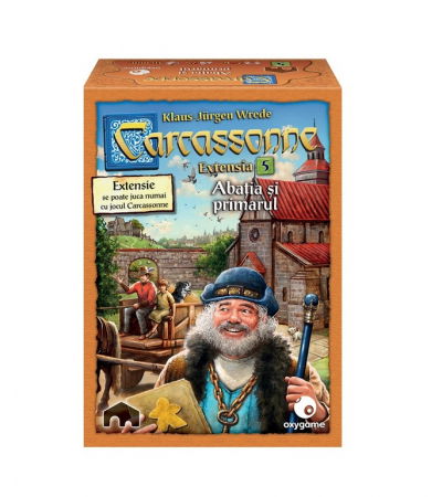 Toate produse - Carcassonne - Extensia 5: Abatia si primarul (RO)