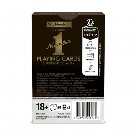 Carti de joc House of the Dragon [1]