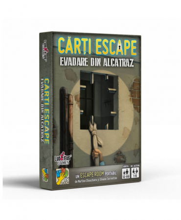 Jocuri de societate mister - Carti Escape - Evadare din Alcatraz (RO)