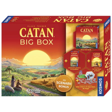 Jocuri de societate - Catan Big Box RO