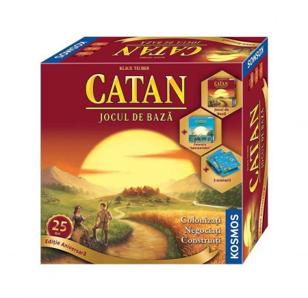 Jocuri de societate Catan - Catan Editie aniversara 25 ani RO
