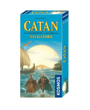 Jocuri de societate Catan - Catan - Extensie joc Navigatorii pentru 5-6 jucatori (RO)