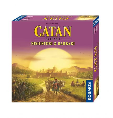 Jocuri de societate Catan - Catan - Extensie joc Negustori si Barbari pentru 2-4 jucatori (RO)