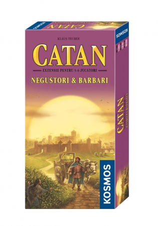 Jocuri de societate Catan - Catan - Extensie joc Negustori si Barbari pentru 5-6 jucatori (RO)