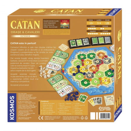 Catan - Extensie joc Orase si Cavaleri pentru 3-4 jucatori (RO) [3]
