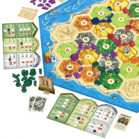Catan - Extensie joc Orase si Cavaleri pentru 5-6 jucatori (RO) [1]