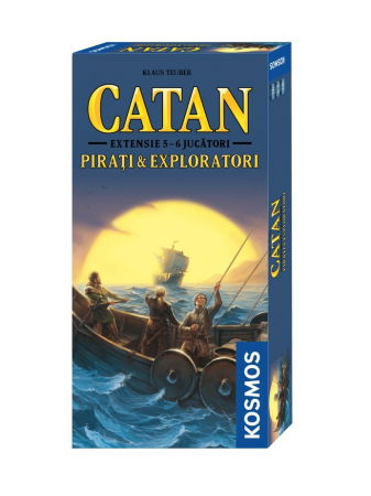 Jocuri de societate Catan - Catan - Extensie joc Pirati si Exploratori pentru 5-6 jucatori (RO)