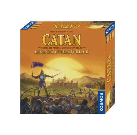 Jocuri de societate Catan - Catan - Legenda Cuceritorilor, Editie Aniversara (RO)