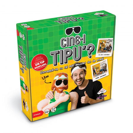 Jocuri de societate pentru adulti - Cine-i Tipu’? - Joc de Societate