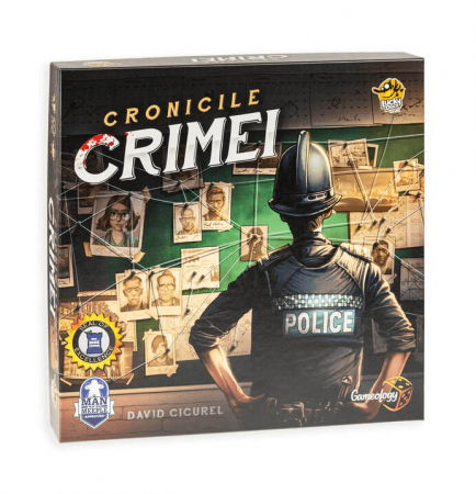 Jocuri de societate mister - Cronicile Crimei (RO) - Joc de Investigatie Interactiv