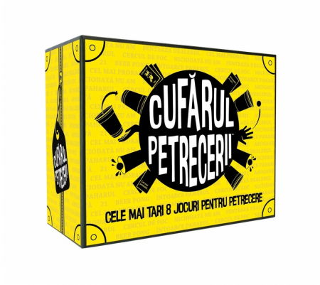 Jocuri de petrecere - Cufarul Petrecerii - Joc de Party & Drinking