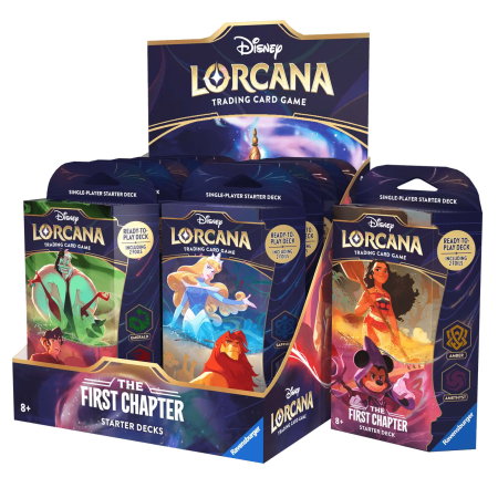 Disney Lorcana TCG - The First Chapter Starter Deck: A Steadfast Strategy (EN) [2]