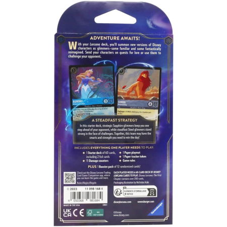 Disney Lorcana TCG - The First Chapter Starter Deck: A Steadfast Strategy (EN) [5]