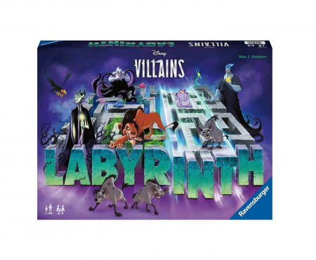 Jocuri de societate pentru copii - Disney Villains Labyrinth (DE/FR/IT/NL/EN /ES/PT)