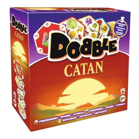 Jocuri pentru copii - Dobble Catan (RO)