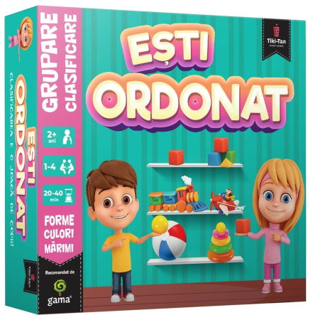Jocuri pentru copii - Esti ordonat (RO)