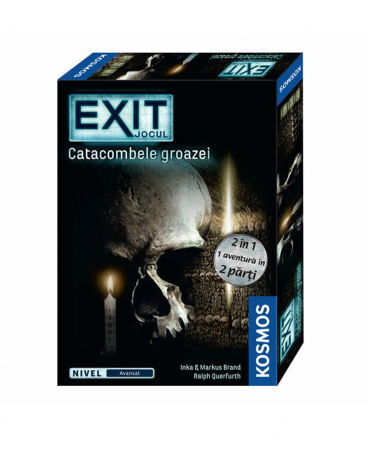Jocuri de societate mister - Exit - Catacombele Groazei - Joc Escape Room
