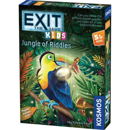 Jocuri de societate pentru copii - Exit Kids: The Jungle of Riddles (EN)