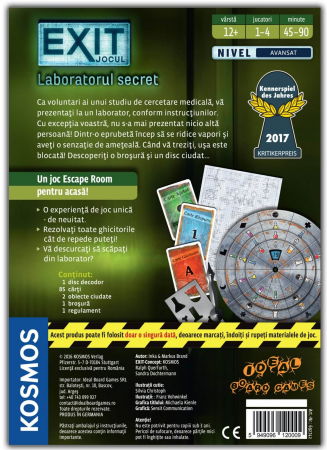 Exit - Laboratorul Secret - Joc Escape Room [2]