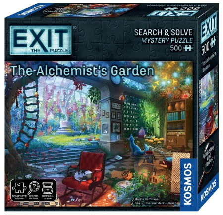 Jocuri de societate mister - Exit Puzzle: The Alchemists Garden (EN)