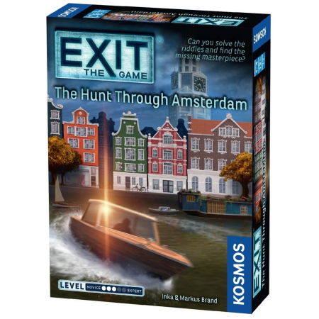 Jocuri cu enigme & mister - Exit: The Hunt Through Amsterdam (EN)
