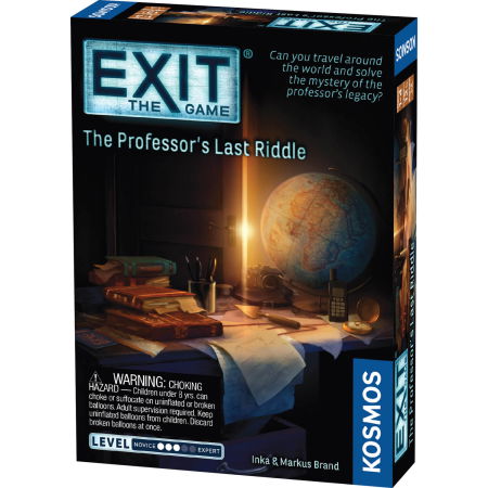Jocuri de societate - Exit: The Professors Last Riddle (EN)