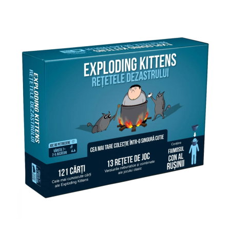 Jocuri de familie - Exploding Kittens: Retetele Dezastrului (RO)