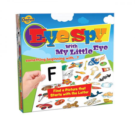 Jocuri de societate pentru copii - Eye Spy With My Little Eye (EN)