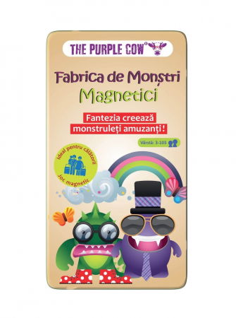 Jocuri de societate pentru copii - Fabrica de Monstri Magnetici (RO)