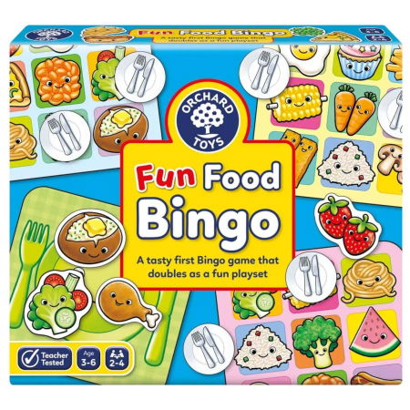 Jocuri pentru copii - Fun Food Bingo (RO-EN)