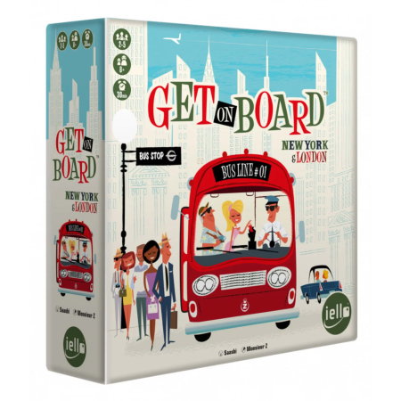 Jocuri de societate - Get on board: London and New York (EN)