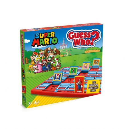 Jocuri de societate pentru copii - Guess Who - Super Mario (RO-EN)