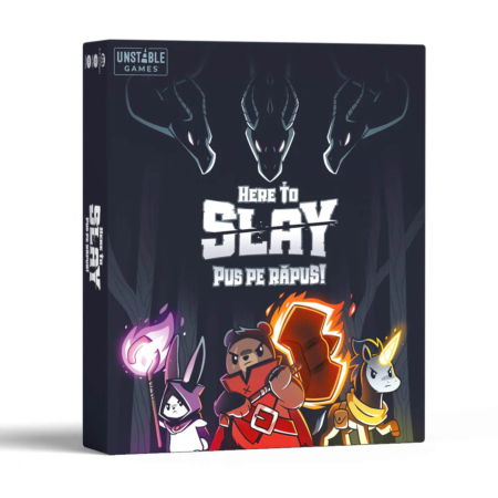 Jocuri de strategie - Here to Slay: Pus pe Rapus (RO)