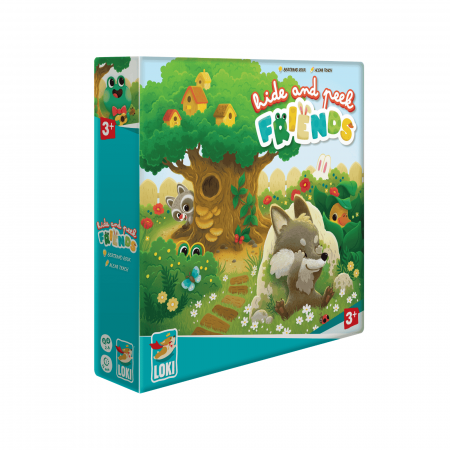 Jocuri de societate pentru familie - Hide And Peek Friends (EN)