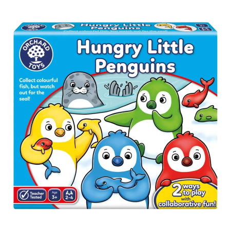 Jocuri pentru copii - Hungry Little Penguins (RO-EN)