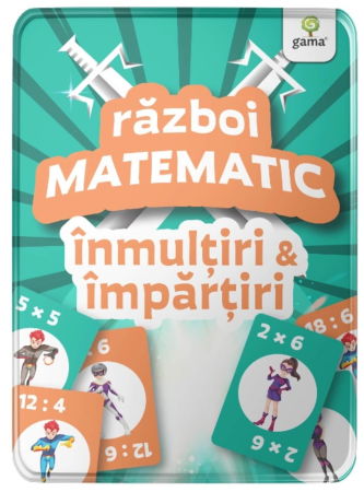 Jocuri pentru copii - Inmultiri si impartiri - Razboi matematic (RO)