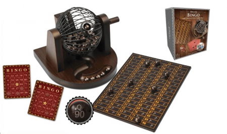 Joc Bingo Deluxe din lemn - 90 bile [1]