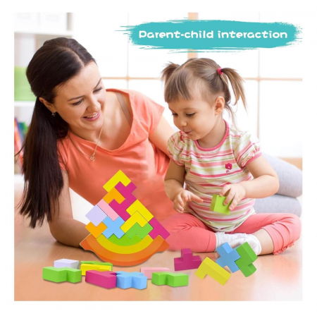 Joc de indemanare si constructie Tetris - 20 piese [4]