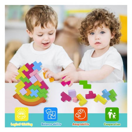 Joc de indemanare si constructie Tetris - 20 piese [5]