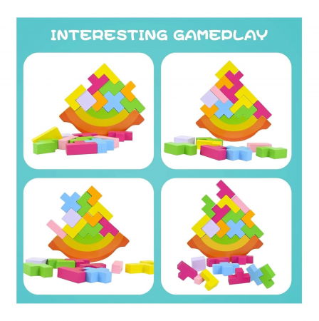 Joc de indemanare si constructie Tetris - 20 piese [2]