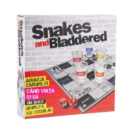 Toate jocurile de societate - Joc de petrecere Snakes & Bladdered (RO)