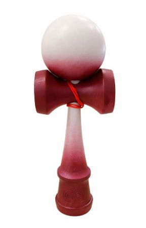 Kendama USA Custom Kaizen - Alb si Rosu