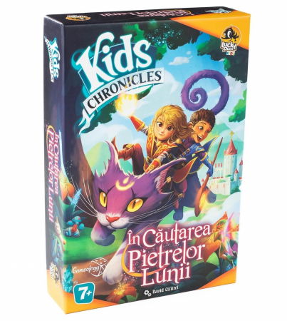 Kids Chronicles - In Cautarea Pietrelor Lunii (RO) Jocurile de societate Gameology - Kids Chronicles - In Cautarea Pietrelor Lunii (RO)