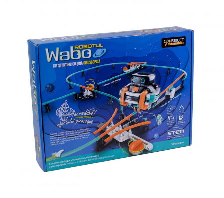 Robotica - Kit Constructie Robot Wabo cu sina giroscopica (RO)